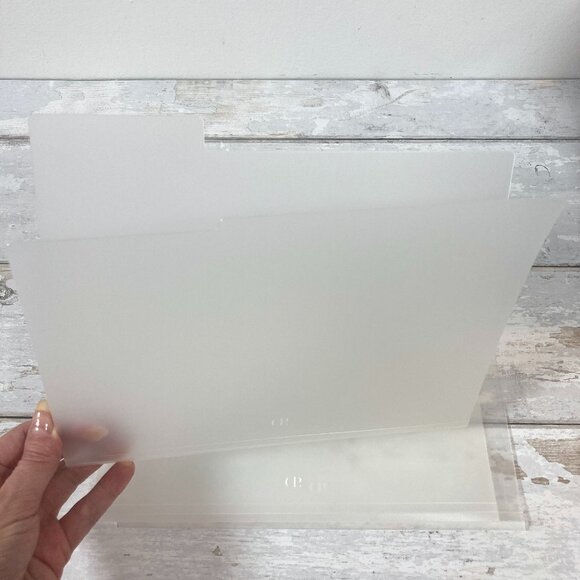 Cloth & Paper || CEO Clear Folders - Picture 2 of 3
